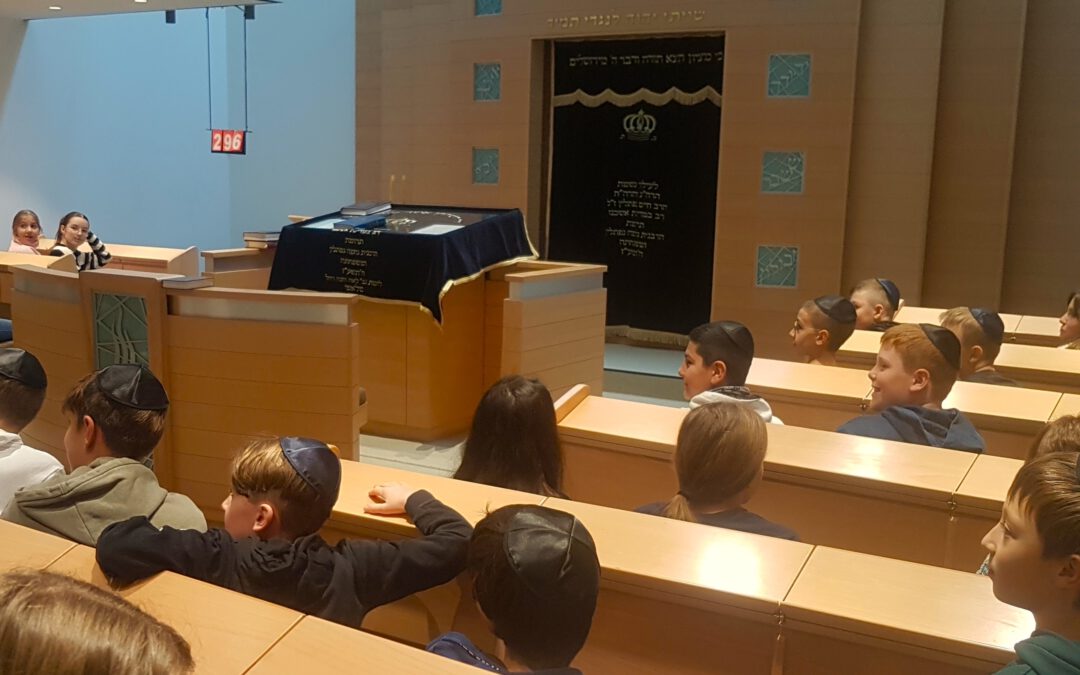 Sechste Klassen des Gymnasiums besuchen die Synagoge in Rottweil