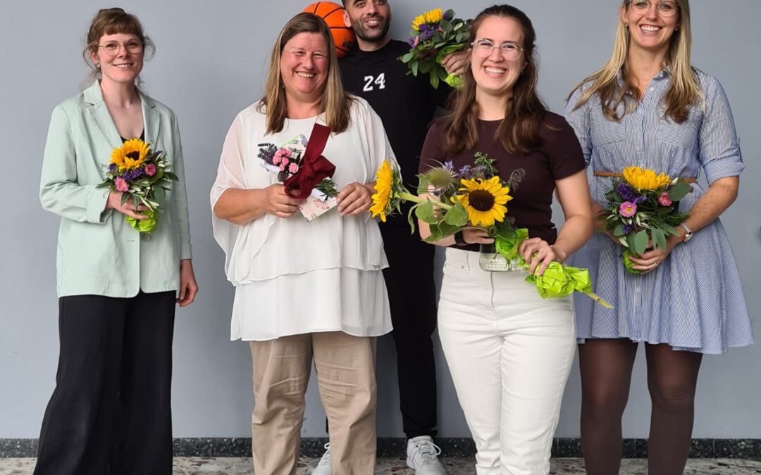 Verabschiedungen zum Schuljahresende
