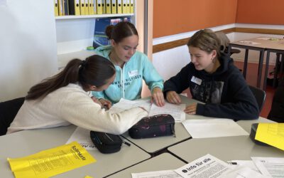 Ein teures Schülerticket für die Zukunft? Schülerinnen und Schüler der 9. Klassen gestalten ein Planspiel