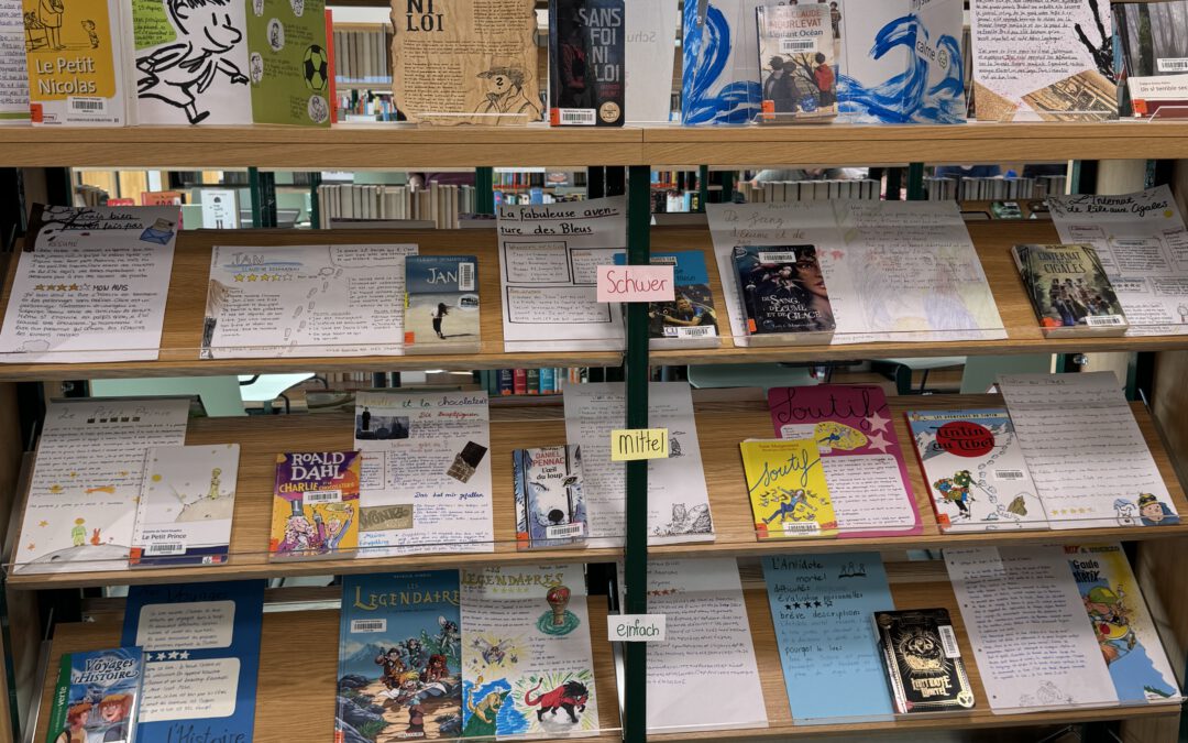 Lust auf französische Literatur? Klasse 9 empfiehlt!